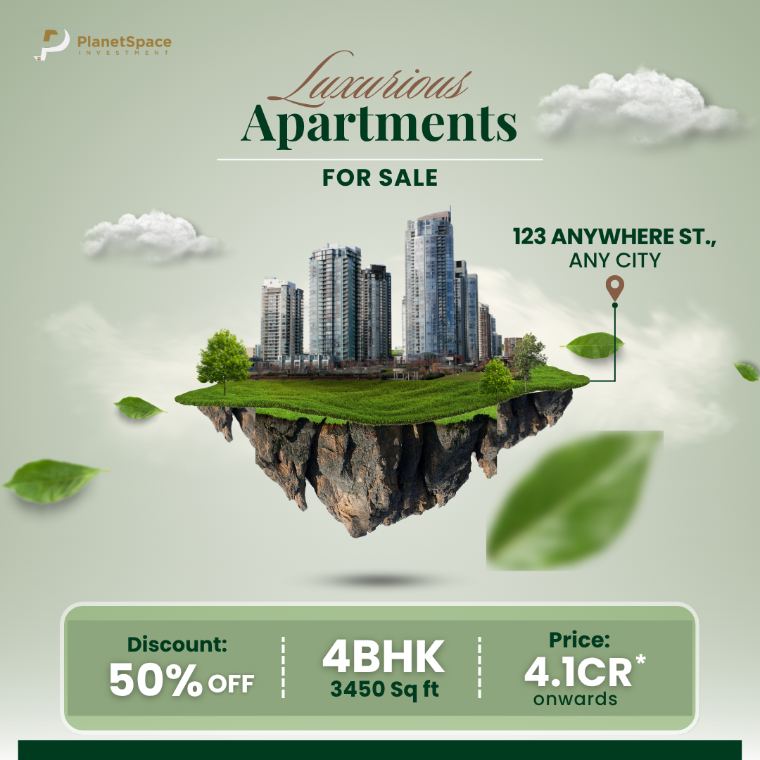 Real Estate Solutions: Creative Poster Designs
