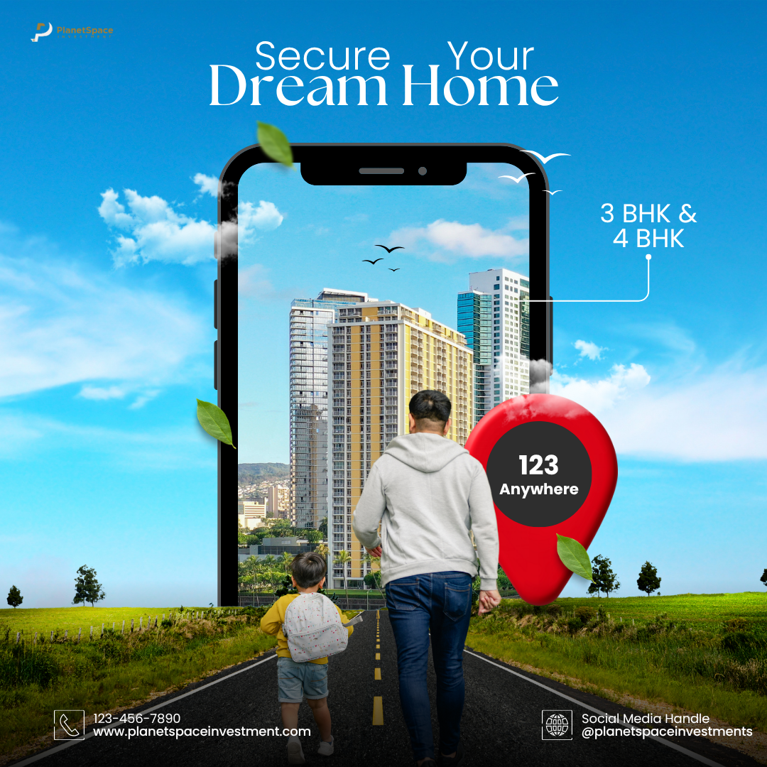 Captivating Real Estate Marketing Poster