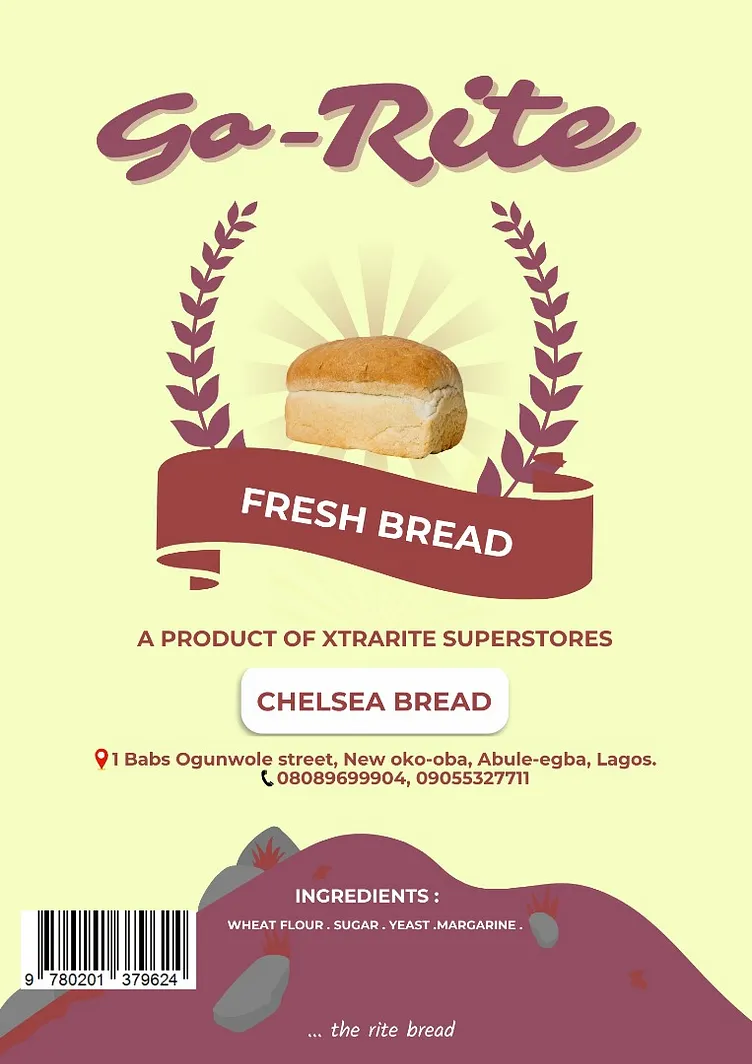 Bakery Label design