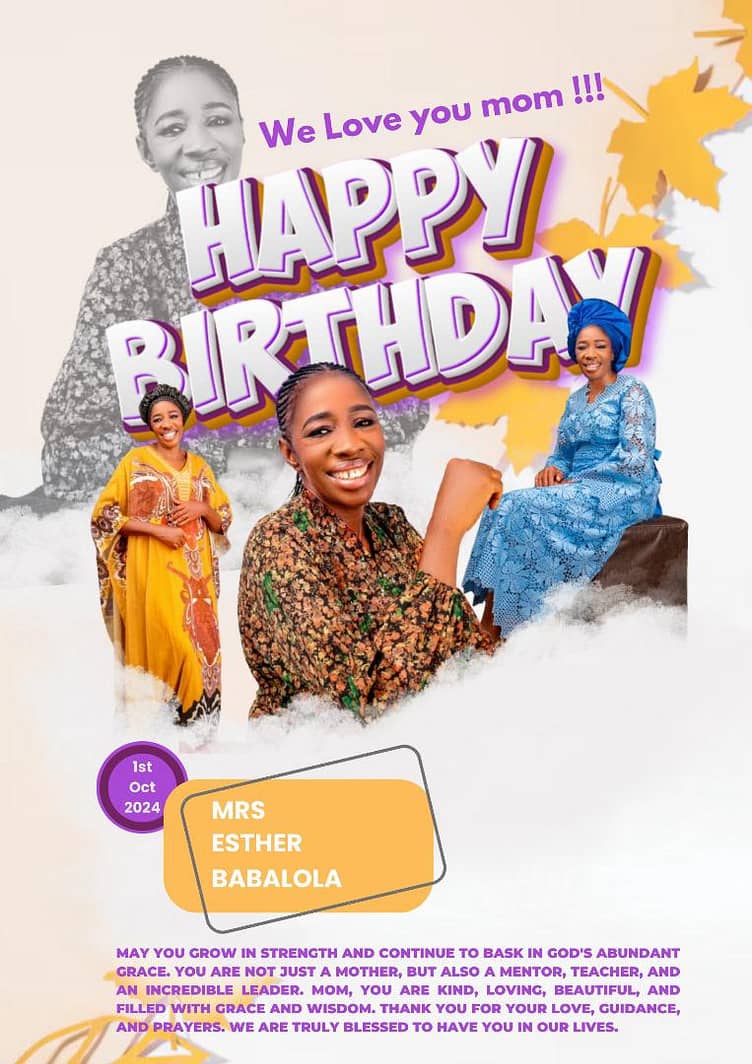 Happy Birthday Social Media Post