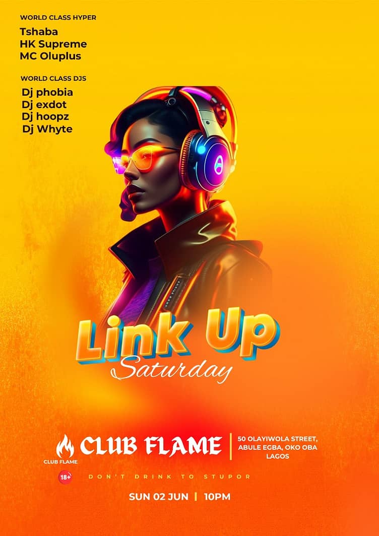 Night Club Events Poster
