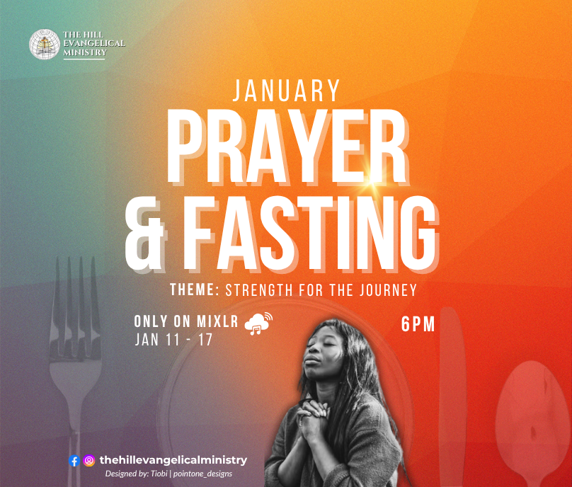 Prayer & Fasting Programme Social media Post