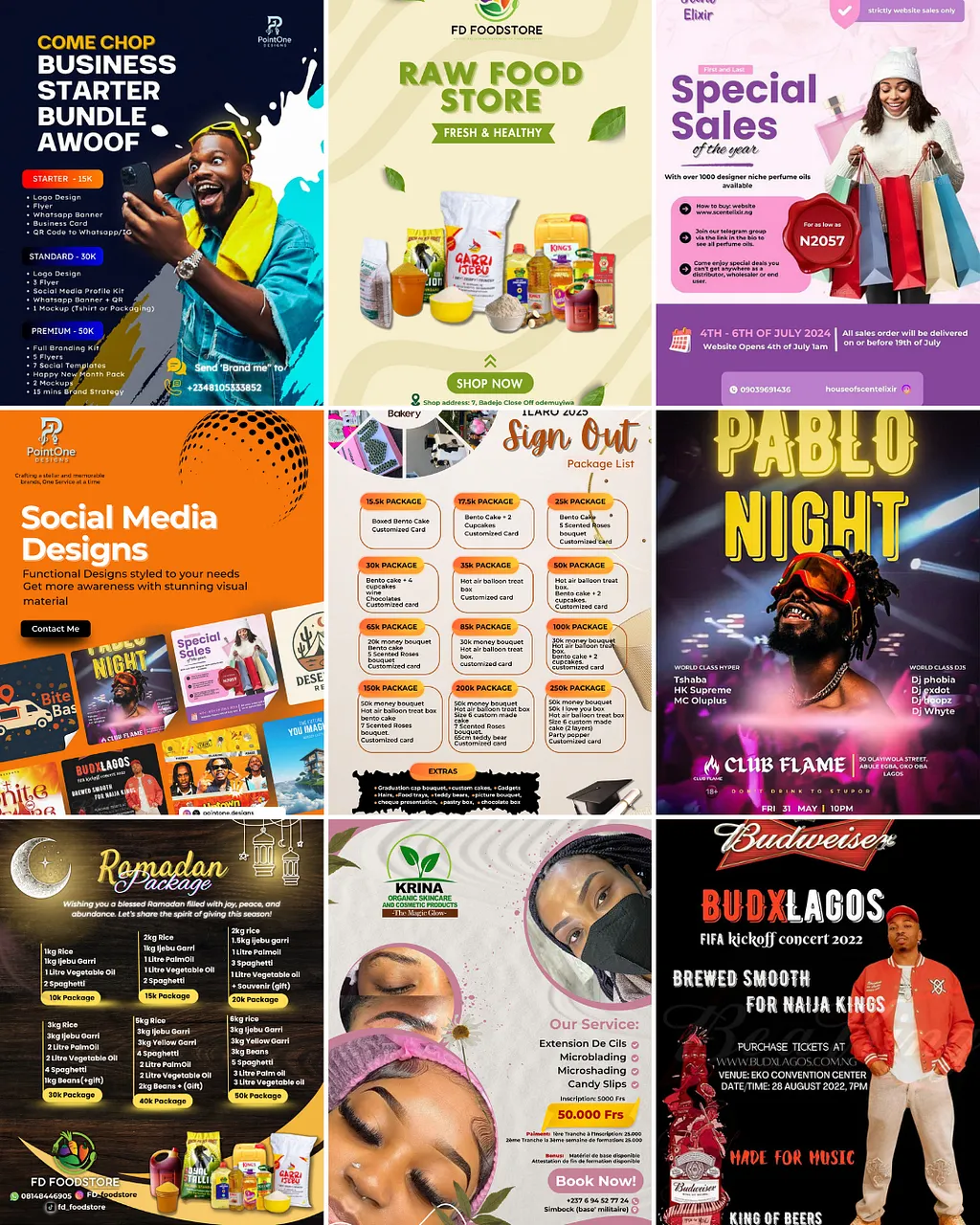 Social Media Designs